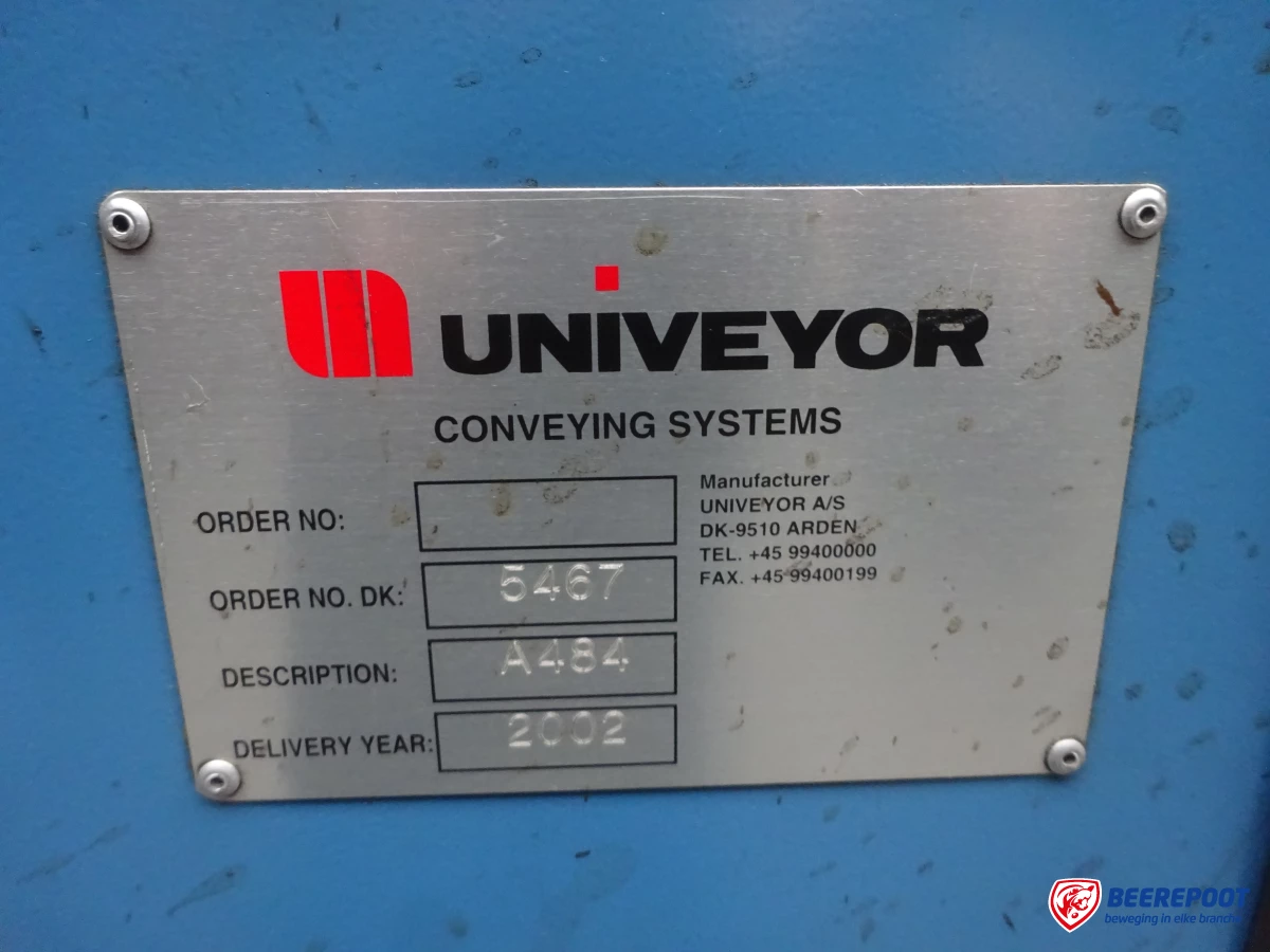 Aangedreven palletrollenbanen